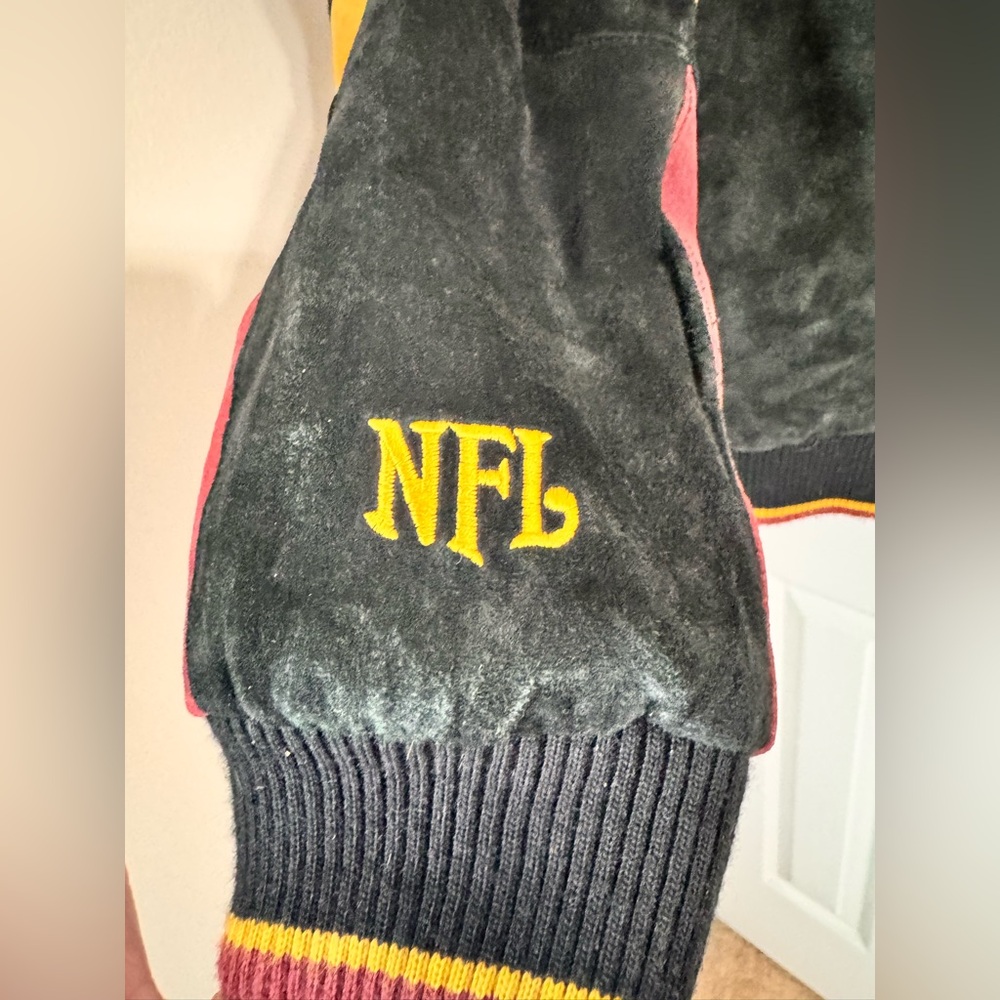 Washington Redskins Leather Vintage Medium NFL G-III NFL Bomber - Picture 6 of 16
